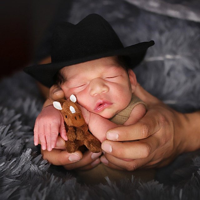 Hats, Baby Hat, Felt Cowboy –
