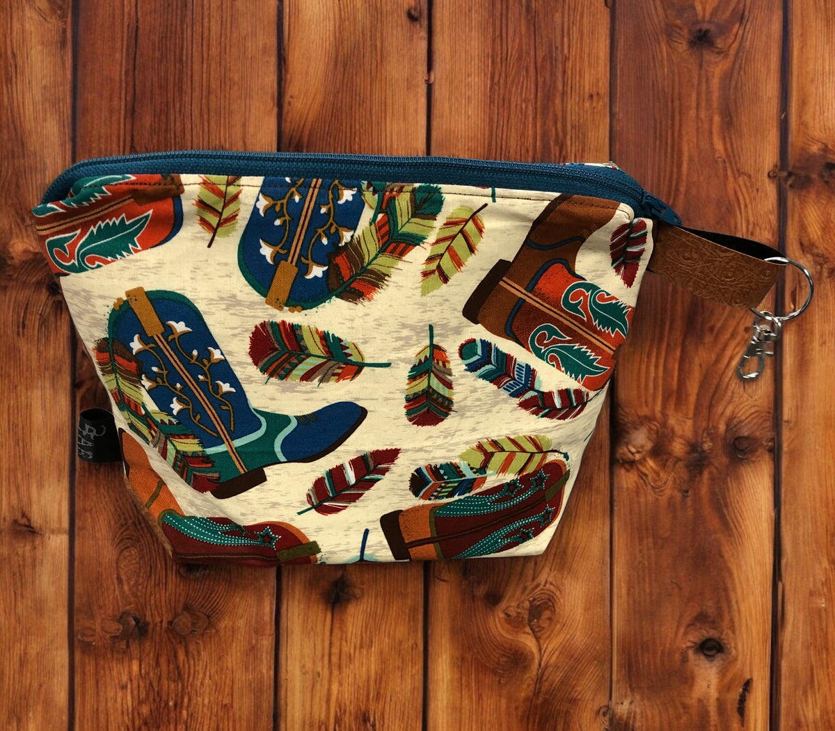 boots travel makeup bag Cowboy Boots Water Resistant Travel Bag | Makeup Bag