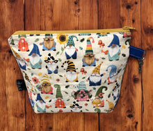 Load image into Gallery viewer, Gnome Water Resistant Travel Bag | Makeup Bag | Overnight Bag