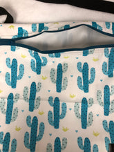 Load image into Gallery viewer, Wet/Pool/Beach Water-Resistant Bag | Travel Bag | Cactus