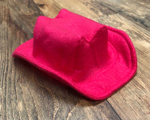 Load image into Gallery viewer, Hot Pink Baby Felt Cowboy Hat | Newborn | Infant | Child Sizes Available