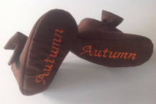 Load image into Gallery viewer, Brown Shoes with Bows on straps