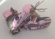 Load image into Gallery viewer, Pink Camo Baby Boots | Newborn size up to 4T
