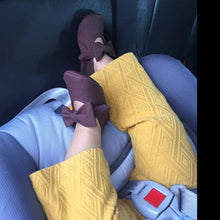 Load image into Gallery viewer, Brown Shoes with Bows on straps