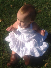 Load image into Gallery viewer, Brown Faux Leather Baby Cowboy Boots