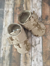 Load image into Gallery viewer, US Marine Corps Desert Camo Baby Shoes with straps | Newborn size up to 4T