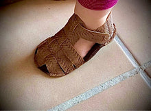 Load image into Gallery viewer, White Lace Faux Leather Sandals