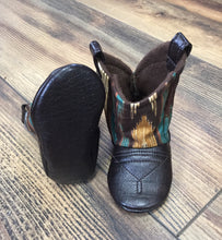 Load image into Gallery viewer, Southwest Print Baby Cowboy Boots | Newborn Size up to 24 Months