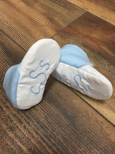 Load image into Gallery viewer, Blue & White Shoes with Elastic