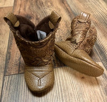 Load image into Gallery viewer, Paisley Print Baby Cowboy Boots