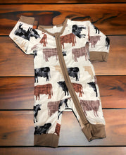 Load image into Gallery viewer, Cow Jumpsuit