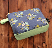 Load image into Gallery viewer, Floral Water Resistant Travel Bag | Makeup Bag | Overnight Bag