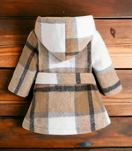 Load image into Gallery viewer, Baby Girl Plaid Coat