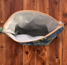 Load image into Gallery viewer, Floral Water Resistant Travel Bag | Makeup Bag | Overnight Bag