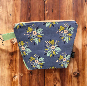 Floral Water Resistant Travel Bag | Makeup Bag | Overnight Bag