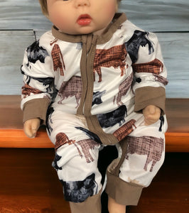 Cow Jumpsuit