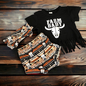 Farm Baby Outfit