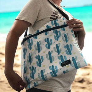 Wet/Pool/Beach Water-Resistant Bag | Travel Bag | Cactus