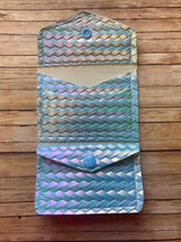 Load image into Gallery viewer, Axolotl with Blue Shimmer | Tri-Fold Billfold