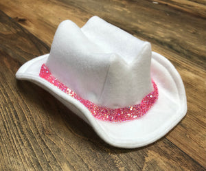 Barbie Baby Felt Cowboy Hat | Newborn | Infant | Child Sizes Available