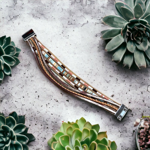 Colorful Magnetic Wrap Bracelet (FREE Shipping in the US)