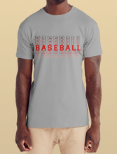 Load image into Gallery viewer, Men&#39;s Gray Shirt | Baseball Themed | Select your Print