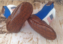 Load image into Gallery viewer, American Flag Baby Cowboy Boots | Newborn Size up to 24 Months