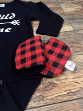 Load image into Gallery viewer, Buffalo Plaid Baby Gift Set | 6-9 Month