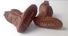 Load image into Gallery viewer, Ostrich Faux Leather Baby Cowboy Boots | 3-6 M size up to 24 Months