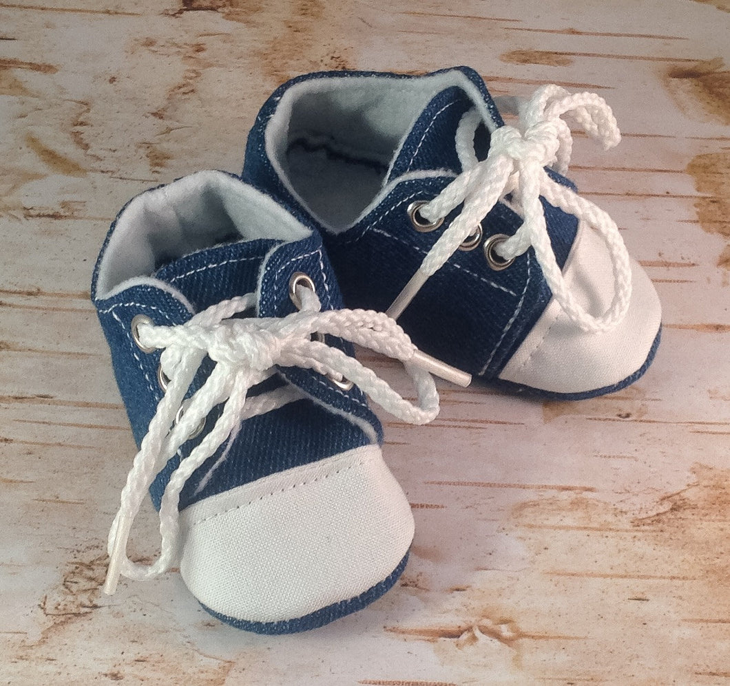 Denim Baby Tennis Shoes