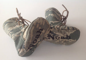 Air Force Baby Shoes with straps | Newborn size up to 4T