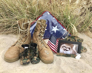 US Marine Corps Baby Boots | USMC | MARPAT | Newborn size up to 4T