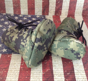 Navy Type III Baby Combat Boots | Nwu AOR2 Camo | Newborn size up to 4T
