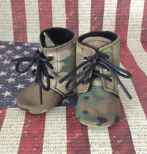 Load image into Gallery viewer, Army OCP Baby Combat Boots | Newborn size up to 4T