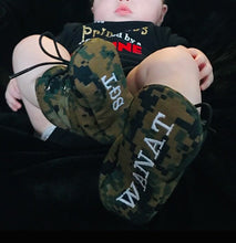 Load image into Gallery viewer, US Marine Corps Baby Boots | USMC | MARPAT | Newborn size up to 4T