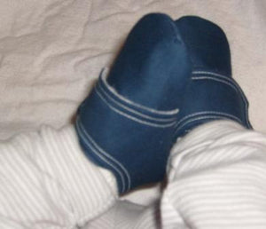 Navy Blue Baby Shoes | Newborn size up to 4T