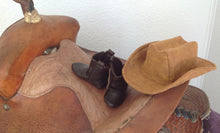 Load image into Gallery viewer, Baby Felt Cowboy Hat | Newborn | Infant | Child Sizes Available | PICK YOUR COLOR