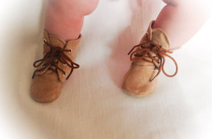 Camo Shadow Grass Blades Baby Boots