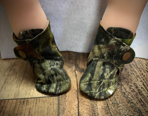 Hunting Camo Snap Boots