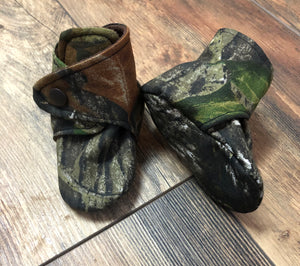 Hunting Camo Snap Boots