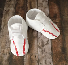 Load image into Gallery viewer, Baseball Baby Shoes | Newborn size up to 18 Months