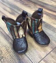 Load image into Gallery viewer, Southwest Print Baby Cowboy Boots | Newborn Size up to 24 Months