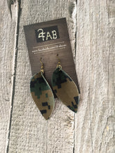 Load image into Gallery viewer, US Marine Corp Earrings | Marpat | 2&quot; | FREE Shipping in US