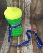 Load image into Gallery viewer, Royal Blue Sippy / Bottle / Toy Leash