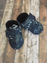 Load image into Gallery viewer, US Navy Baby Shoes with straps | Newborn size up to 4T