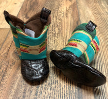 Load image into Gallery viewer, Serape Baby Cowboy Boots