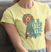 Load image into Gallery viewer, Light Yellow Short Sleeve Shirt | Women&#39;s | Lifestyle Themed