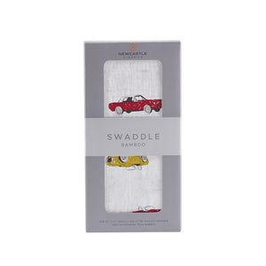 Muscle Car Bamboo Swaddle