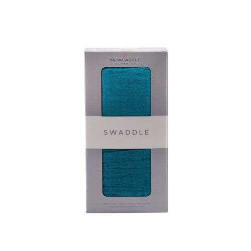 Shaded Spruce Solid Swaddle