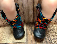 Load image into Gallery viewer, Southwest Print Baby Cowboy Boots